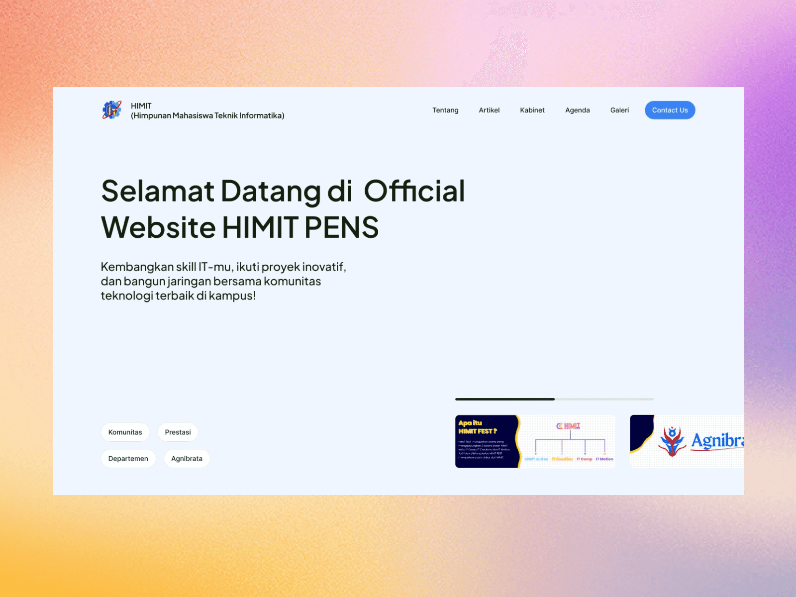 HIMIT PENS Website